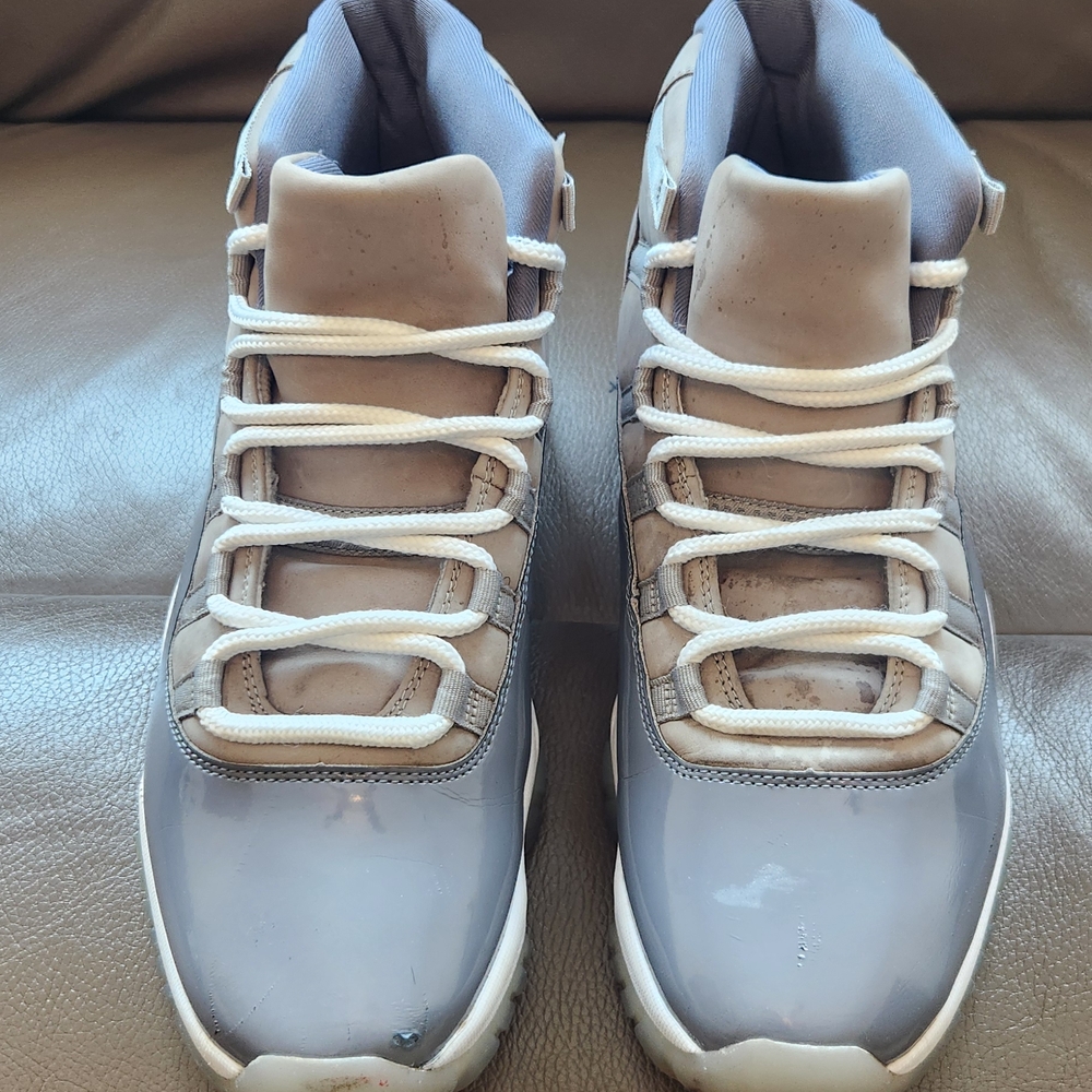 Jordan Athletic Shoes - Gray and White